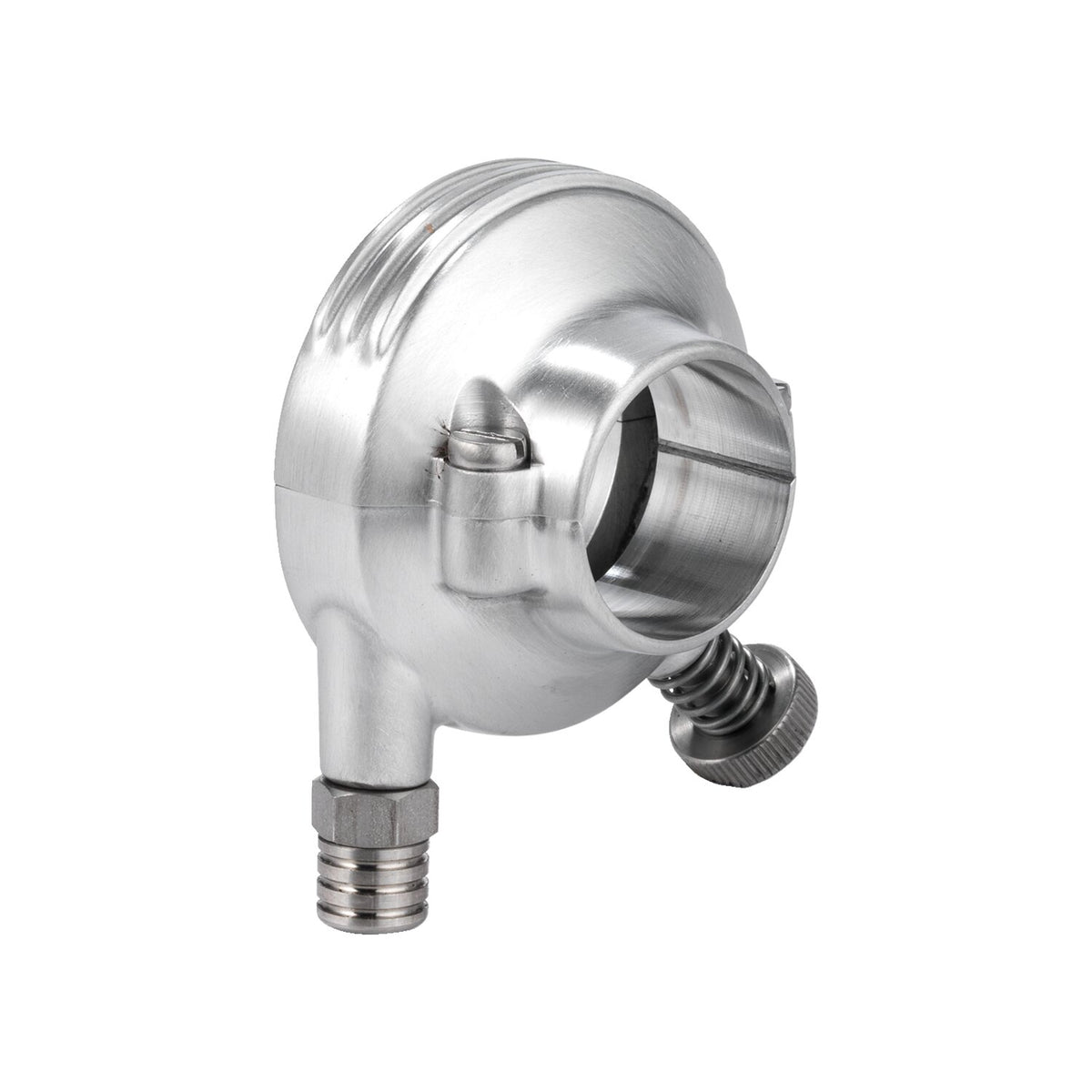 Kustom Tech K-Tech 1" Deluxe throttle housing - Satin aluminum