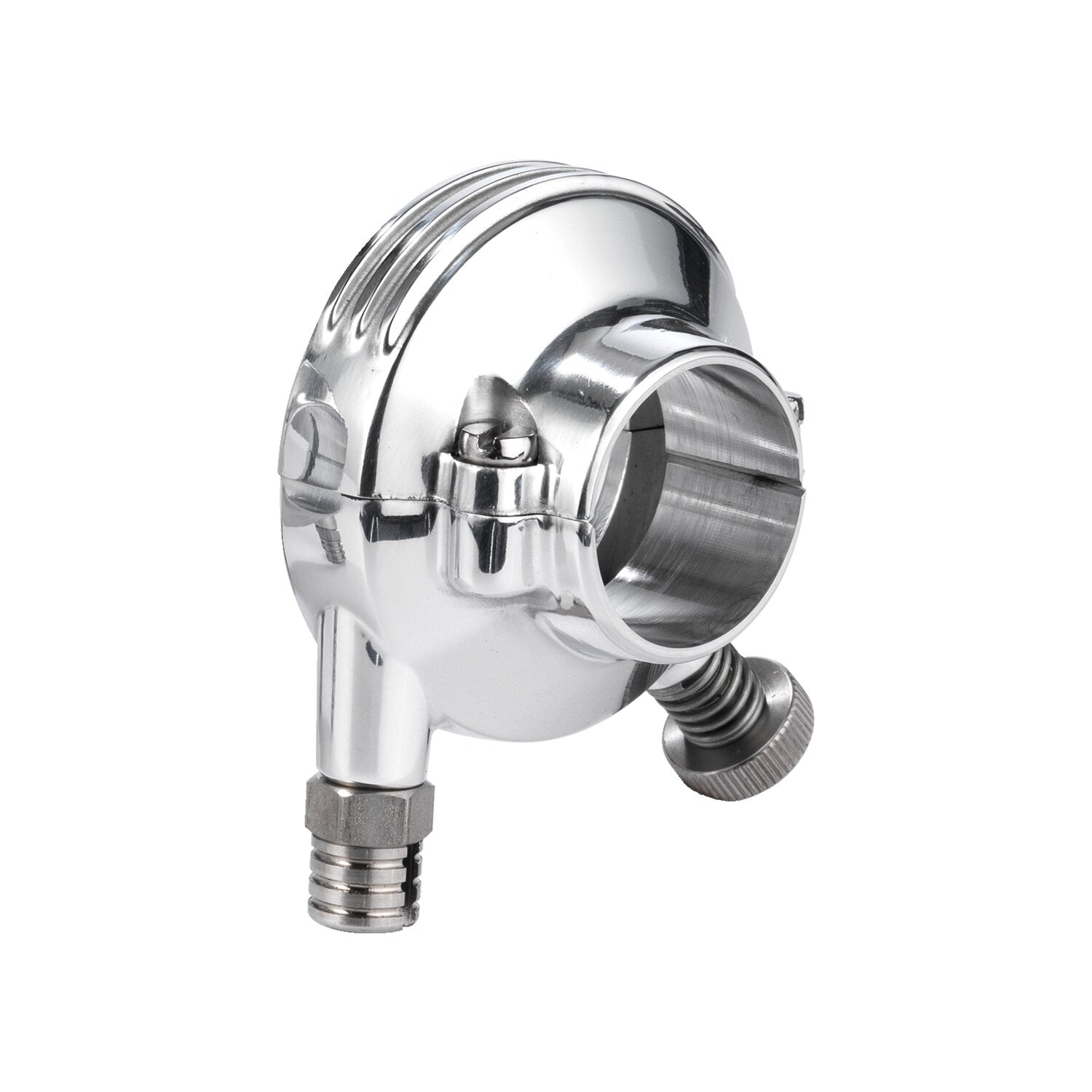 Kustom Tech K-Tech 7/8" Deluxe throttle housing - Polished aluminum