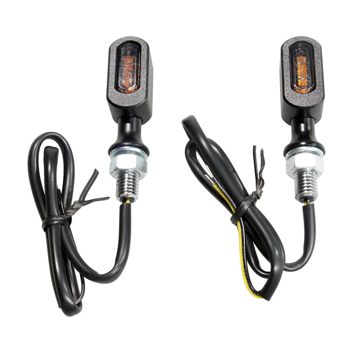 MCS Fastline LED turn signal set - Black smoke lens