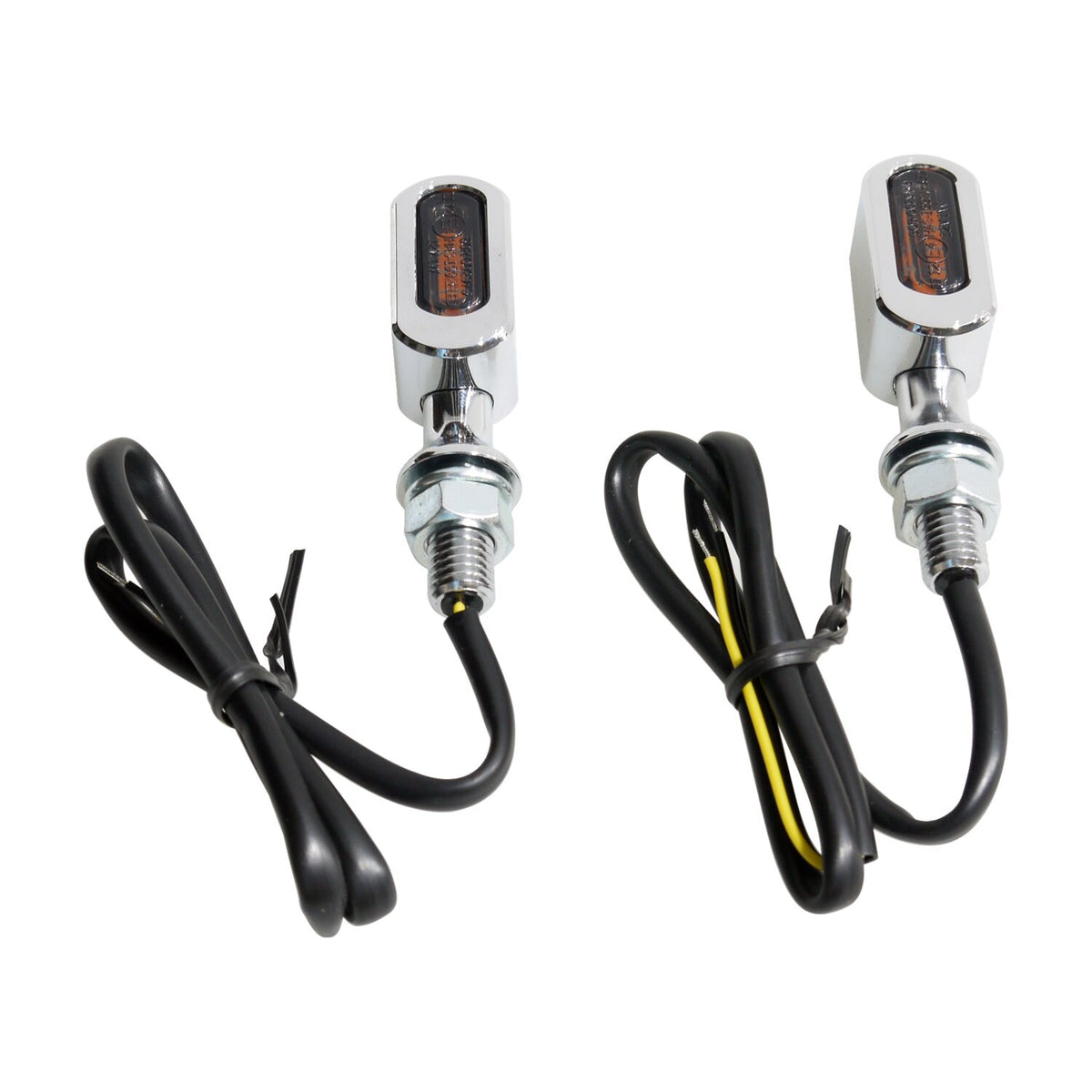 MCS Fastline LED 3-1 taillight/turn signals - Chrome/smoke lens