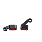 MCS Fastline below bar LED turn signal set - Black amber lens