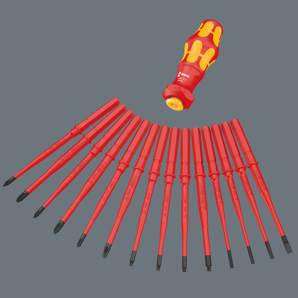 Wera Kraftform kompakt turbo i 1 16pc screwdriver set