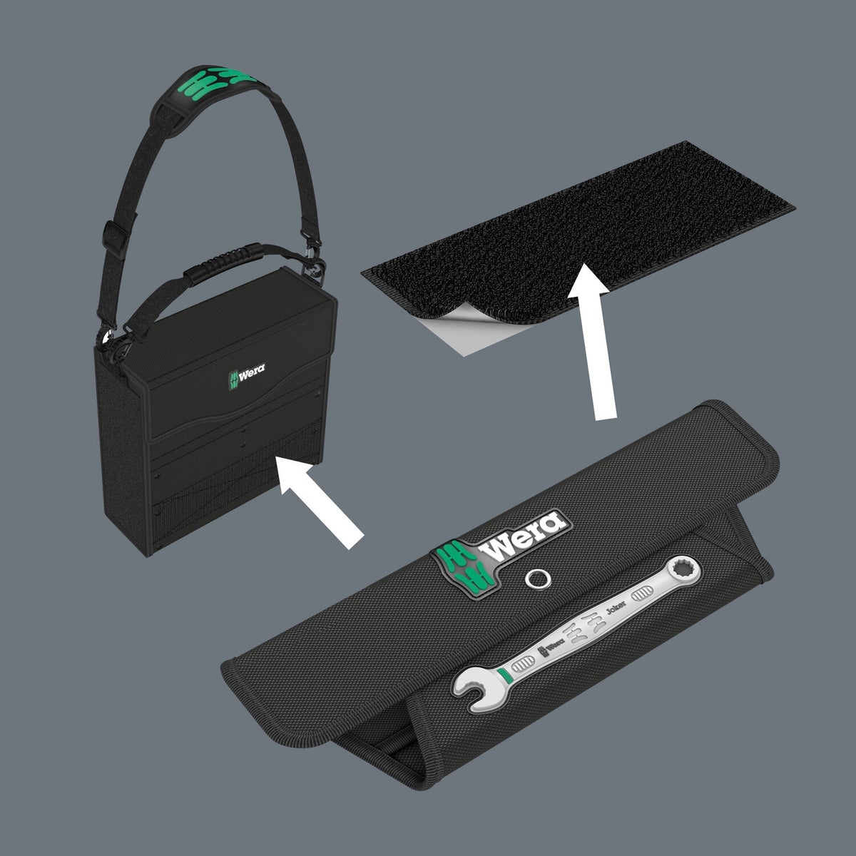Wera wrench open/box end set 5-pc Joker 6003 series -US size