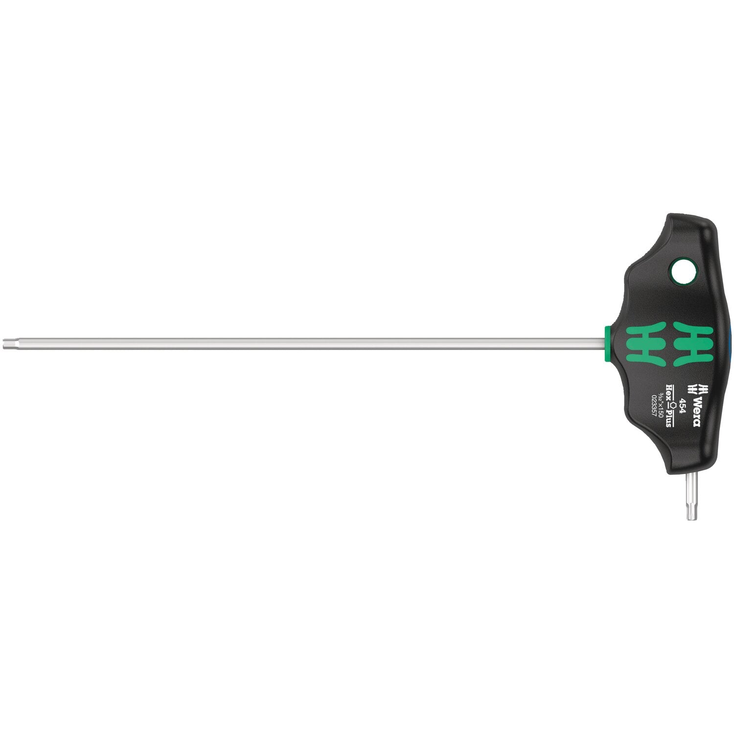 Wera Imperial T-handle hexdriver series 454 Size 3/32"