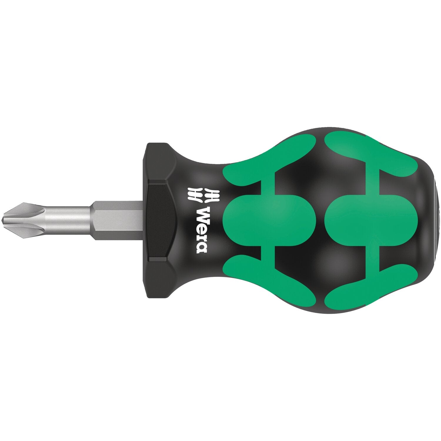 Wera Stubby screwdriver series 355 PZ2 for Pozidriv screws