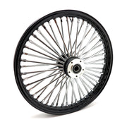MCS radial 48 fat spoke front wheel 2.15 x 21 DF black