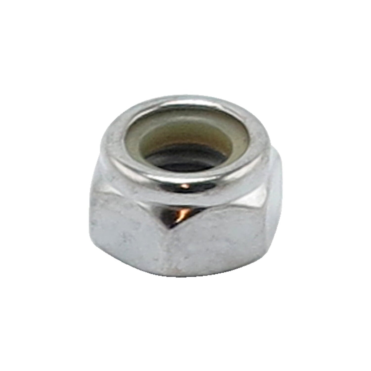 Colony M5 x 0.80 Nylon insert lock nuts - Chrome