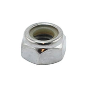 Colony M6 x 1.00 Nylon insert lock nuts - Chrome
