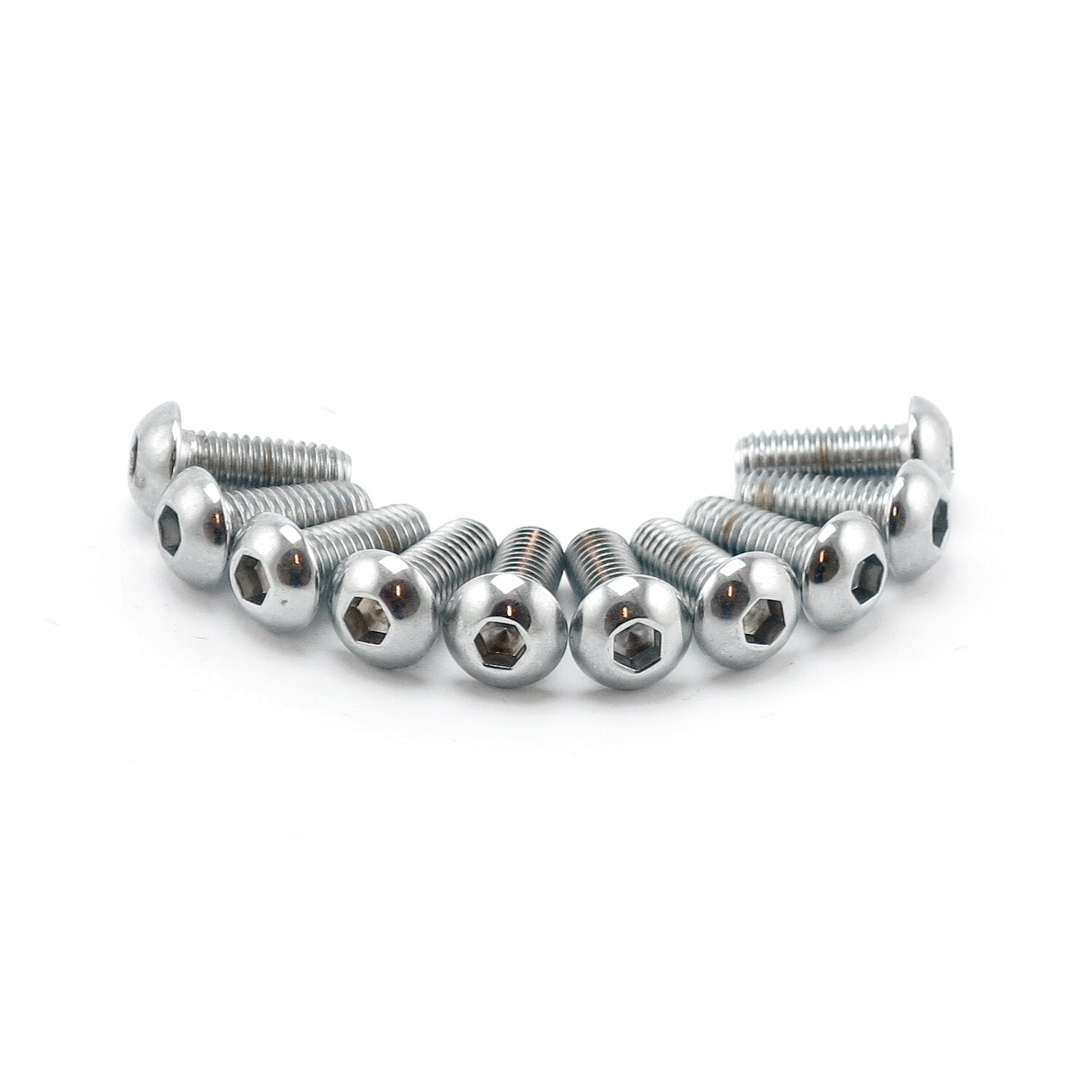 Colony 8mm x 35mm button head allen bolts chrome