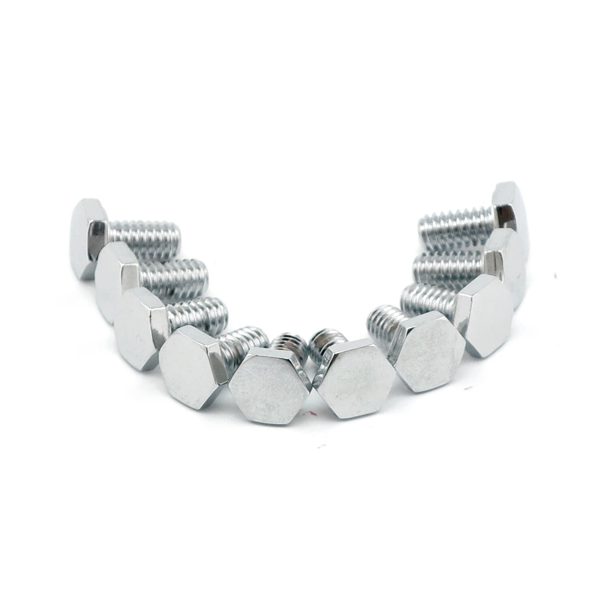 Colony 1/4-28 x 1/2 hex head bolts chrome