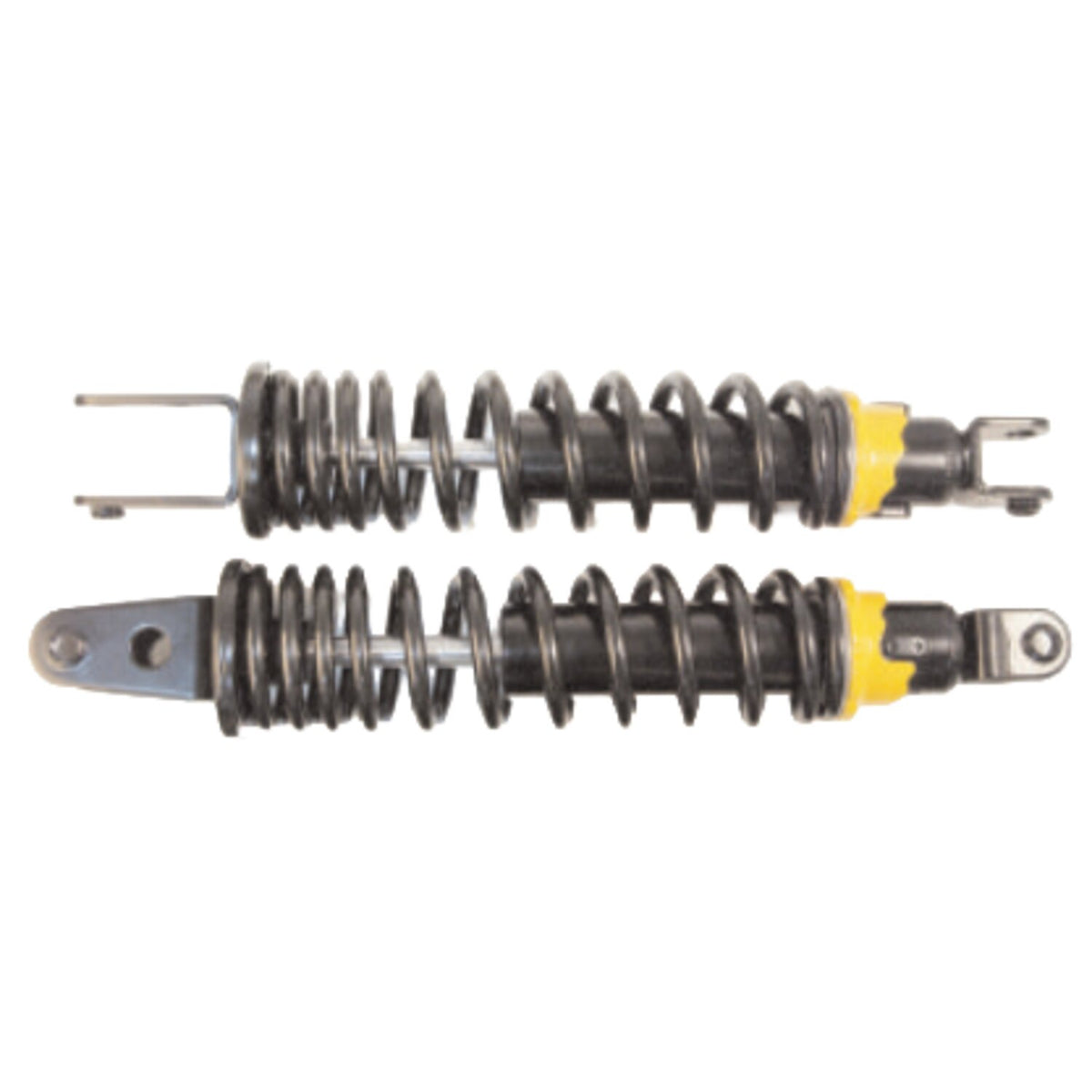 Emgo shock absorbers chrome/black 300mm