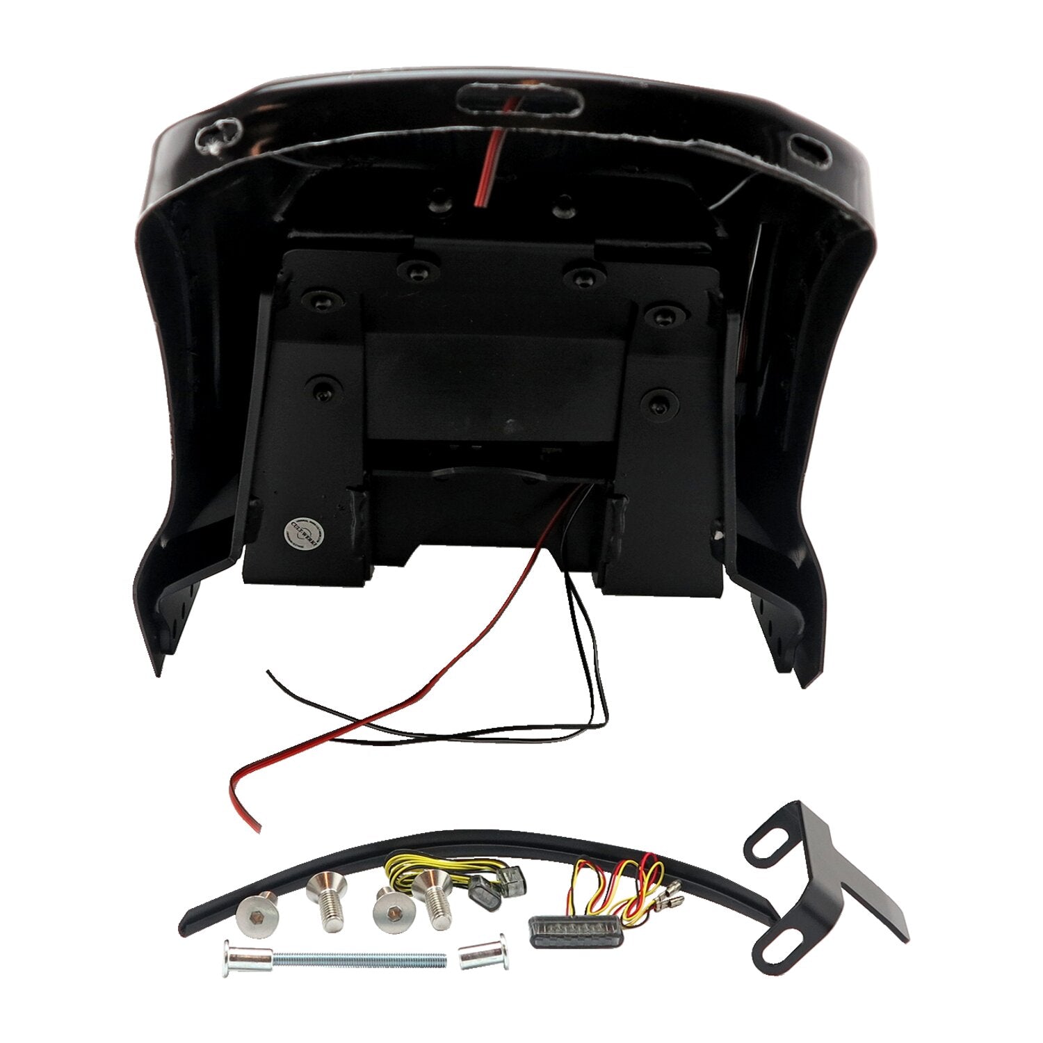 Cult-Werk Softail wide fender kit 'Racing' - 2-up seat