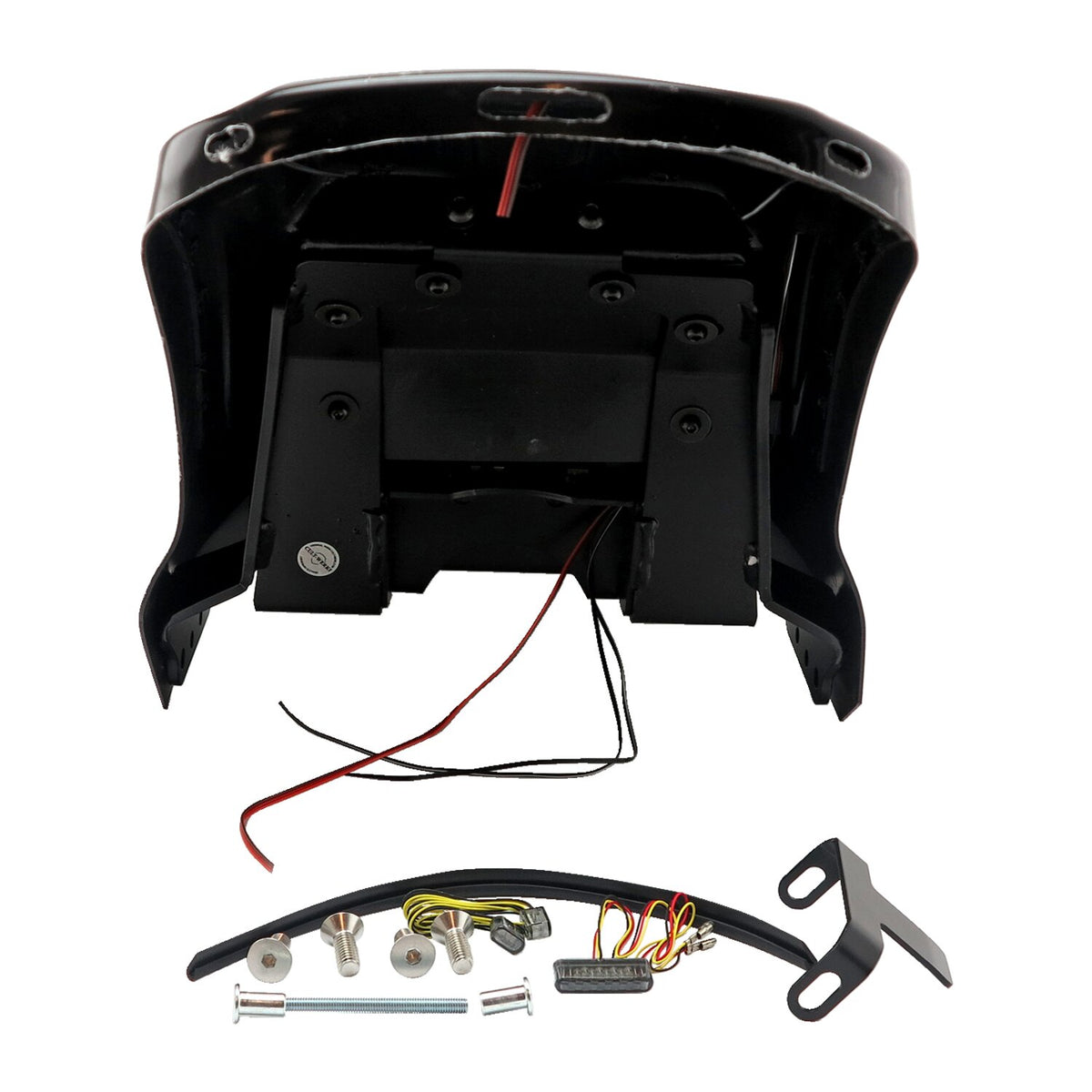Cult-Werk Softail wide fender kit 'Racing' - 2-up seat