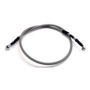 Goodridge brake line upper front stainless clear coated