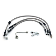 MCS by Goodridge brake line front stainless clear coated