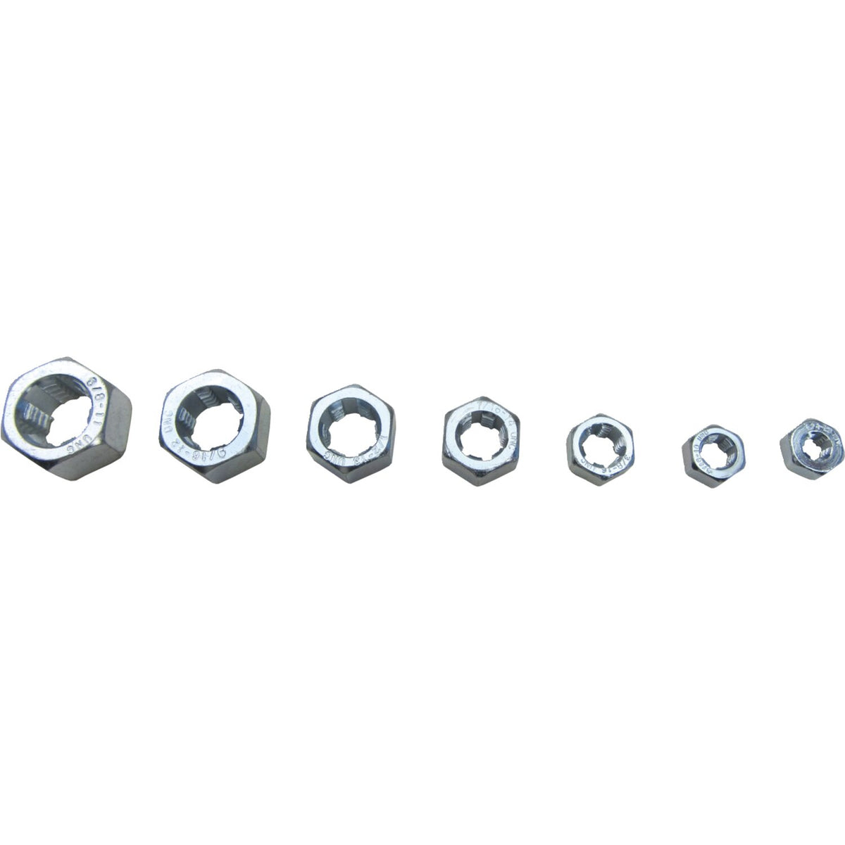 Lang Tools 7-pc UNC thread restorer die set