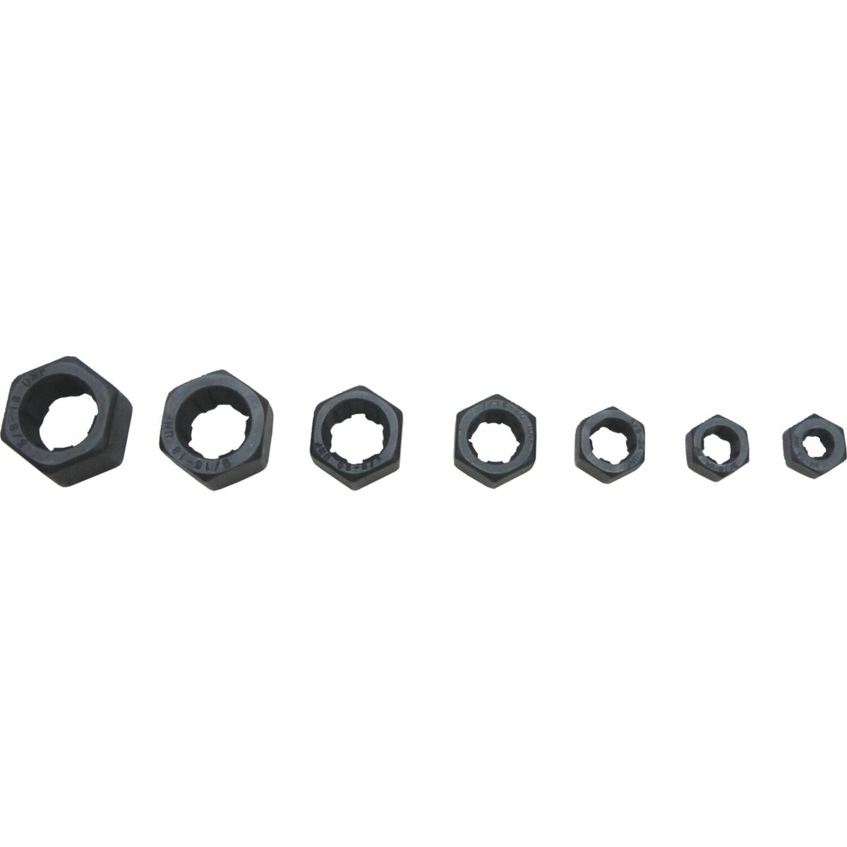 Lang Tools 7-pc UNF thread restorer die set