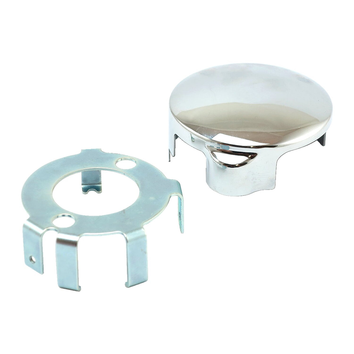 MCS M8 starter motor end cover kit chrome