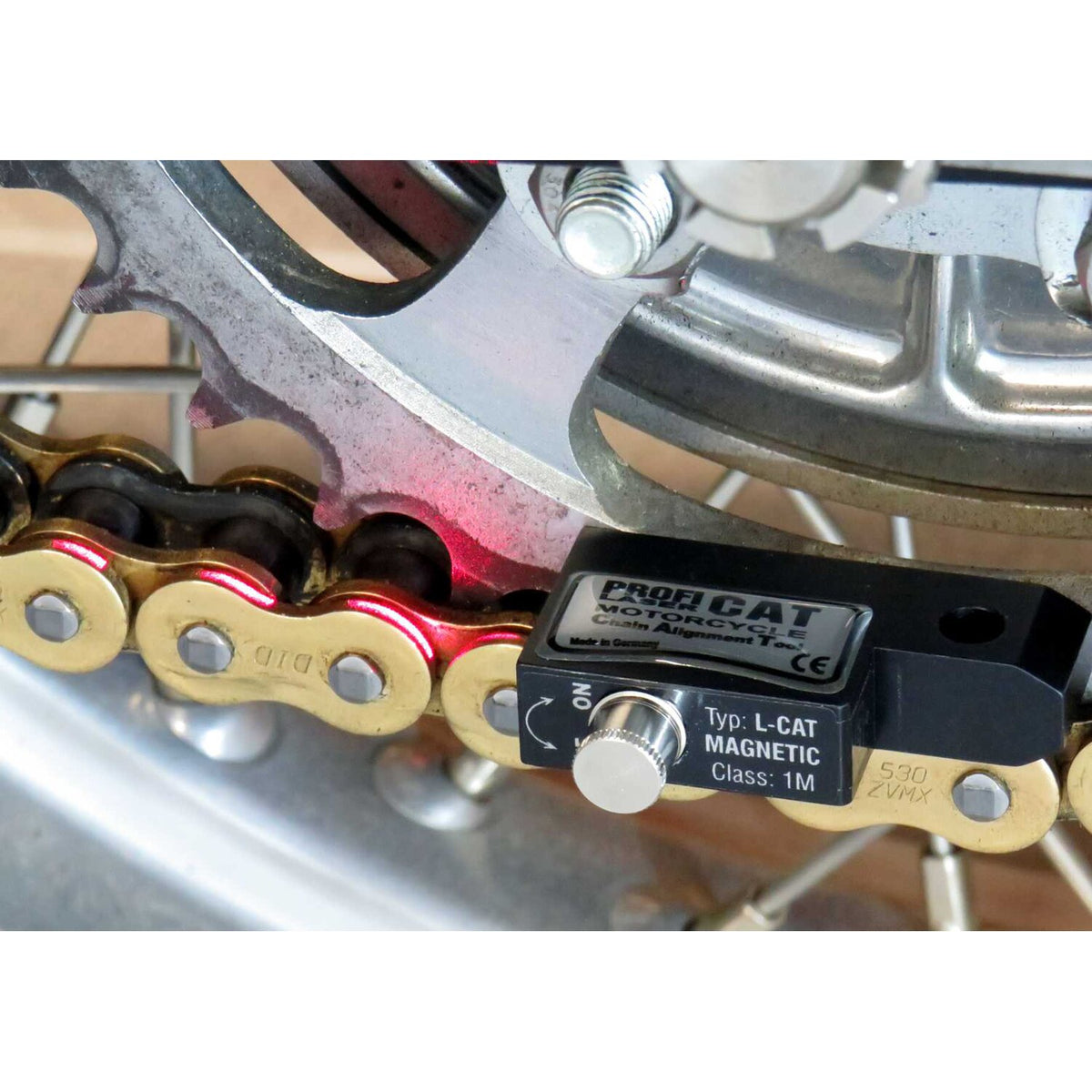 Profi Products Line Laser Chain Alignment Tool magnetic 12mm
