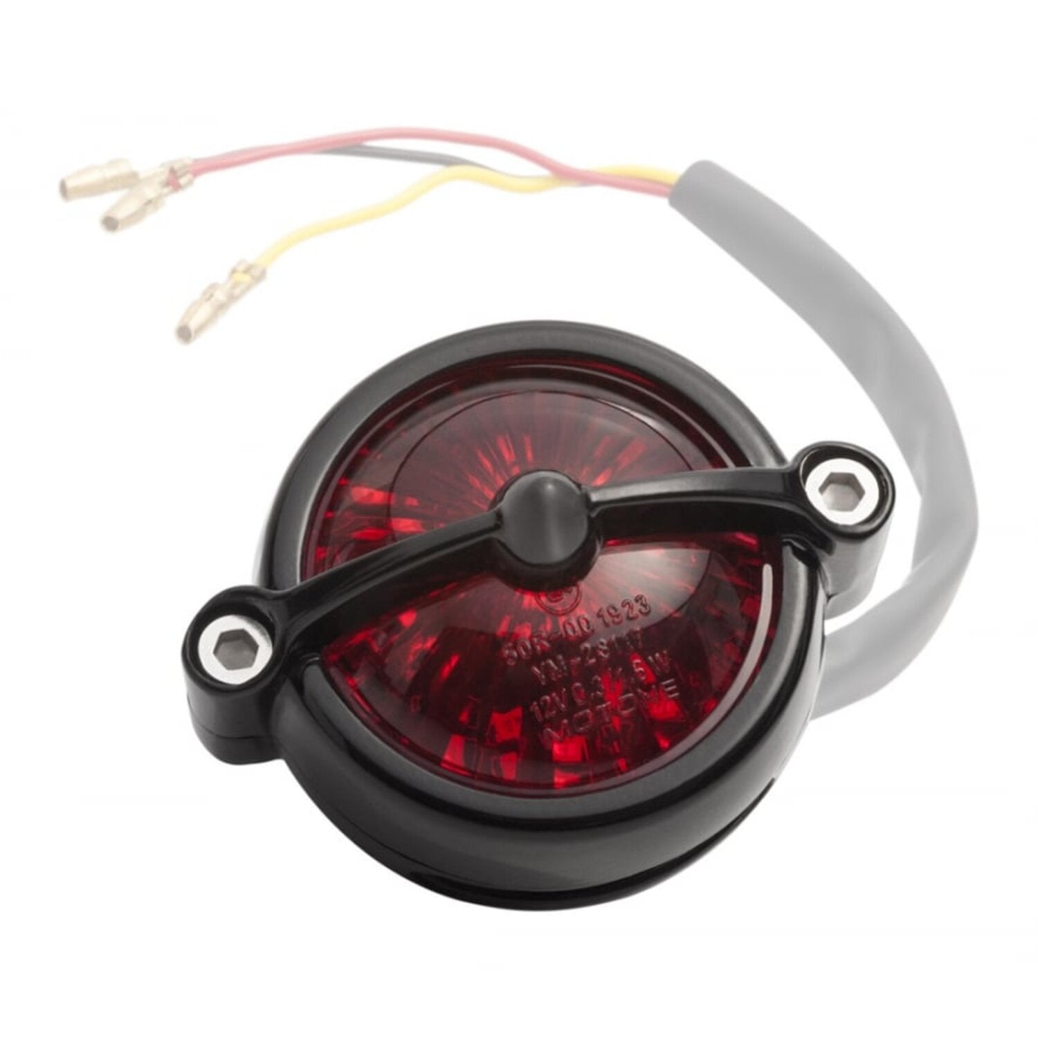 Motone Bel Air LED taillight - Black no bracket - ECE