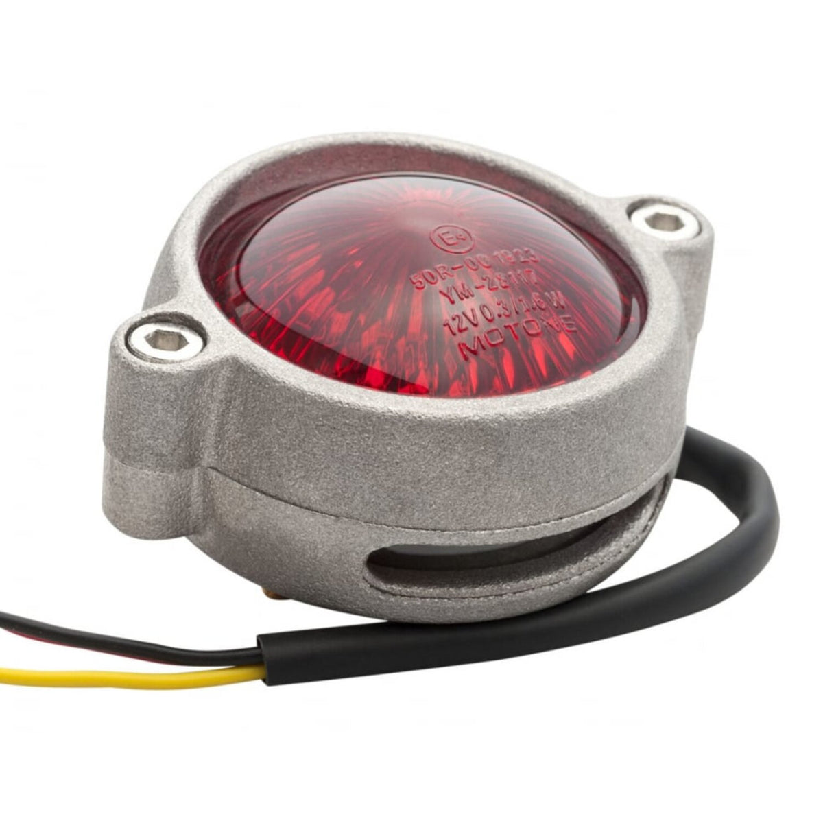Motone Eldorado LED taillight - Shot blast no bracket - ECE