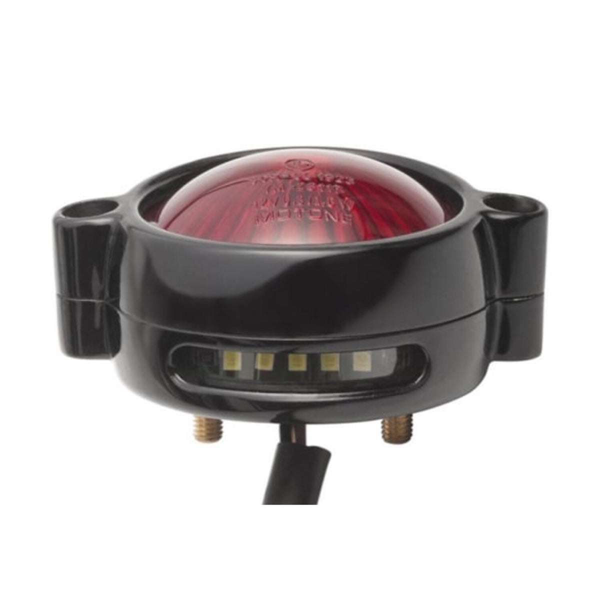 Motone Eldorado LED taillight - Black no bracket - ECE