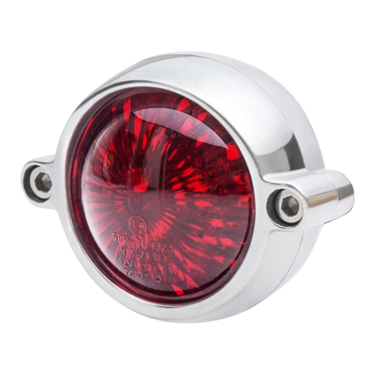 Motone Eldorado LED taillight - Polished no bracket - ECE