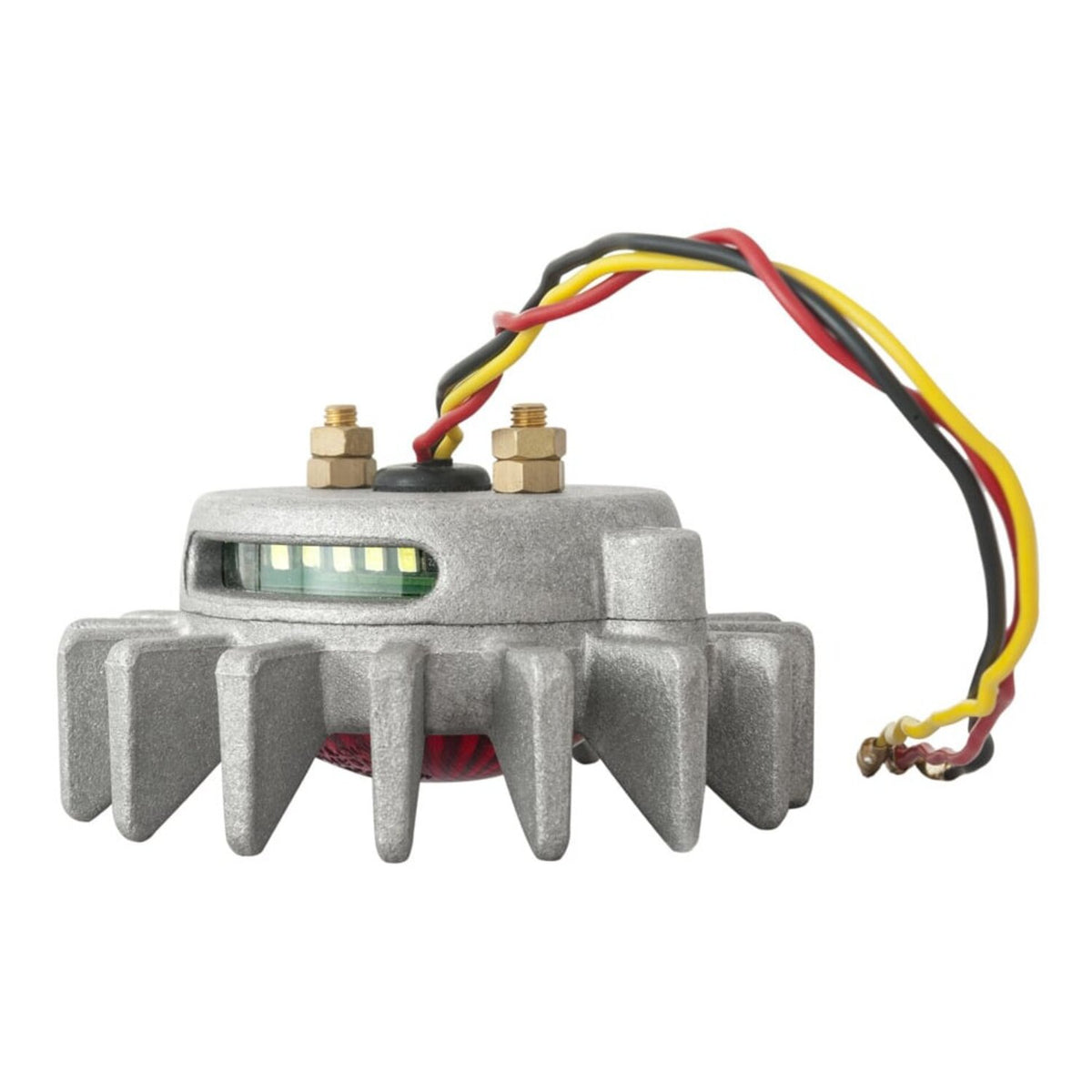 Motone Big Fin LED taillight - Shot blast no bracket - ECE