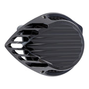 Rough Crafts Teardrop Finned air cleaner assembly - Black