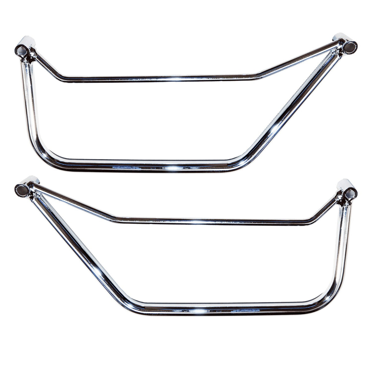 Longride saddlebag holder chrome