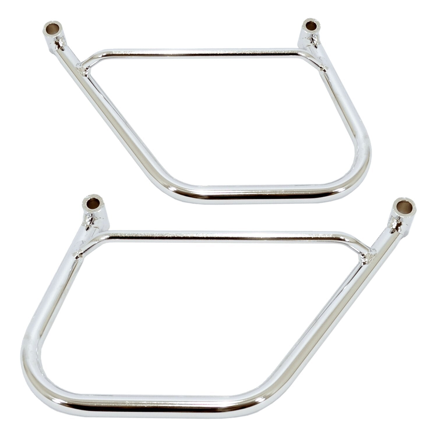 Longride saddlebag holder chrome