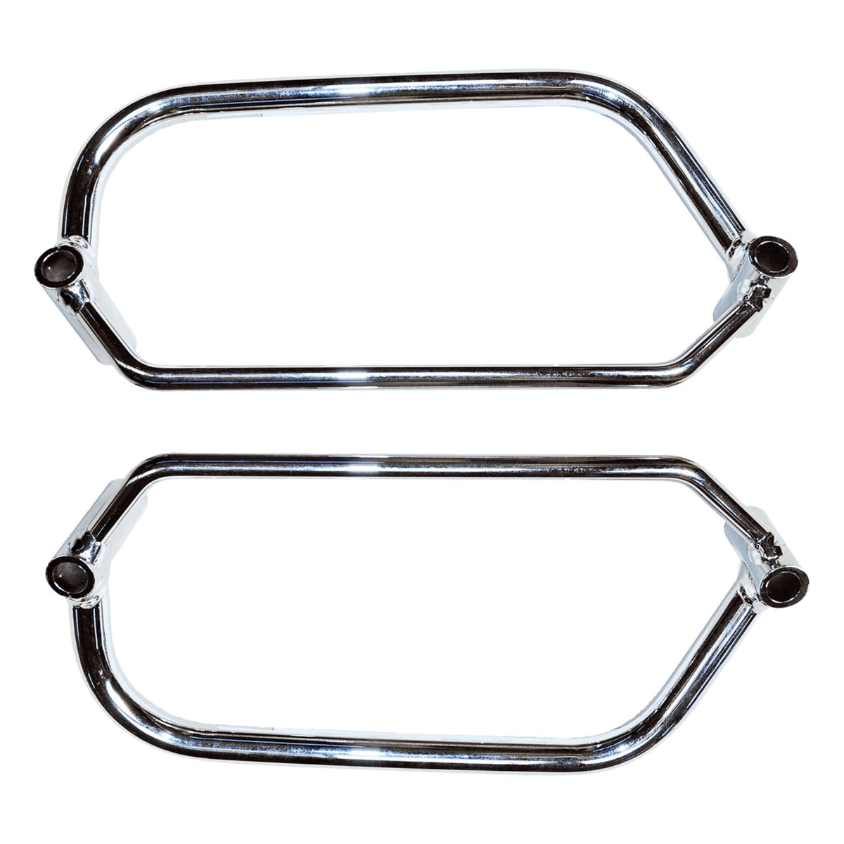 Longride saddlebag holder chrome