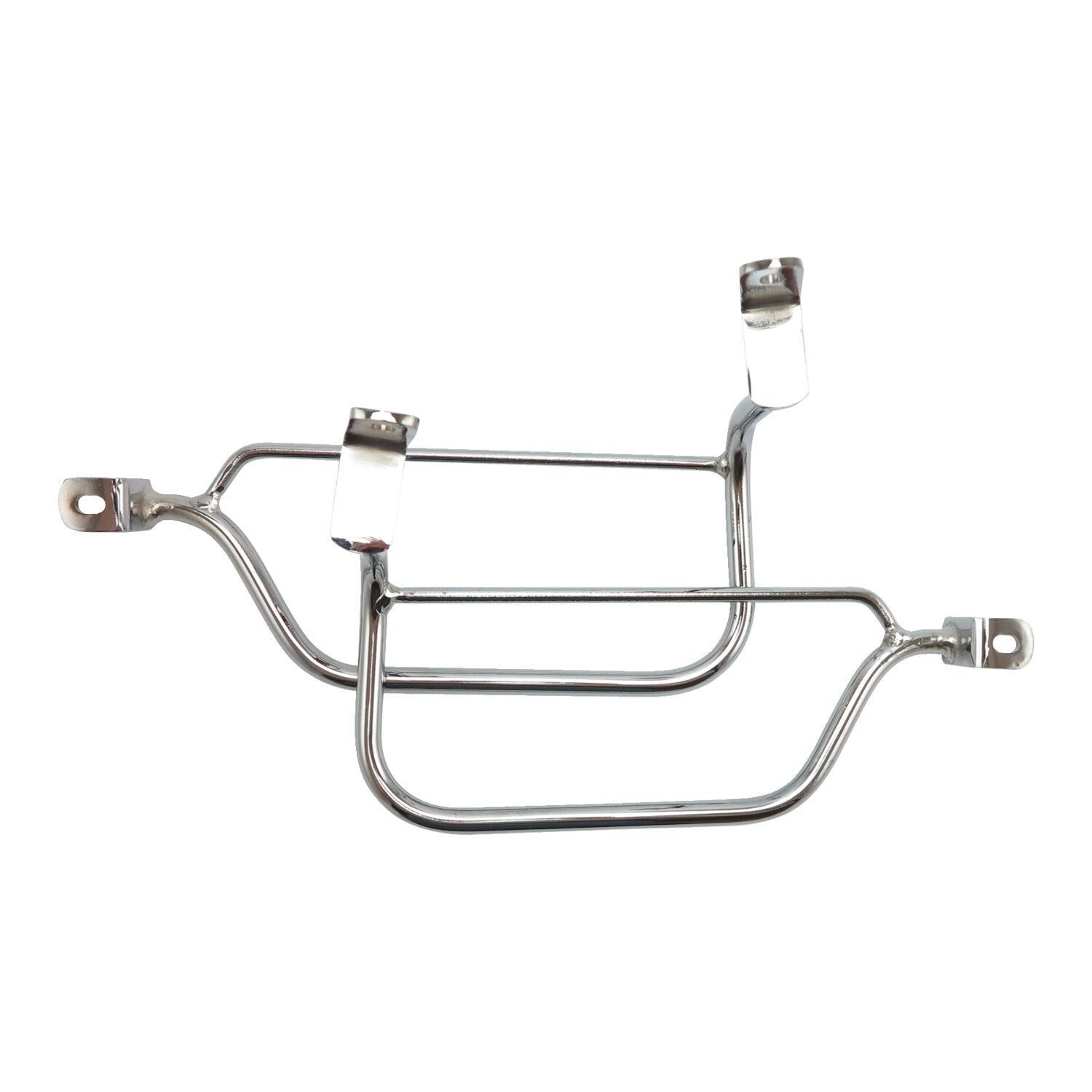 Longride saddlebag holder chrome