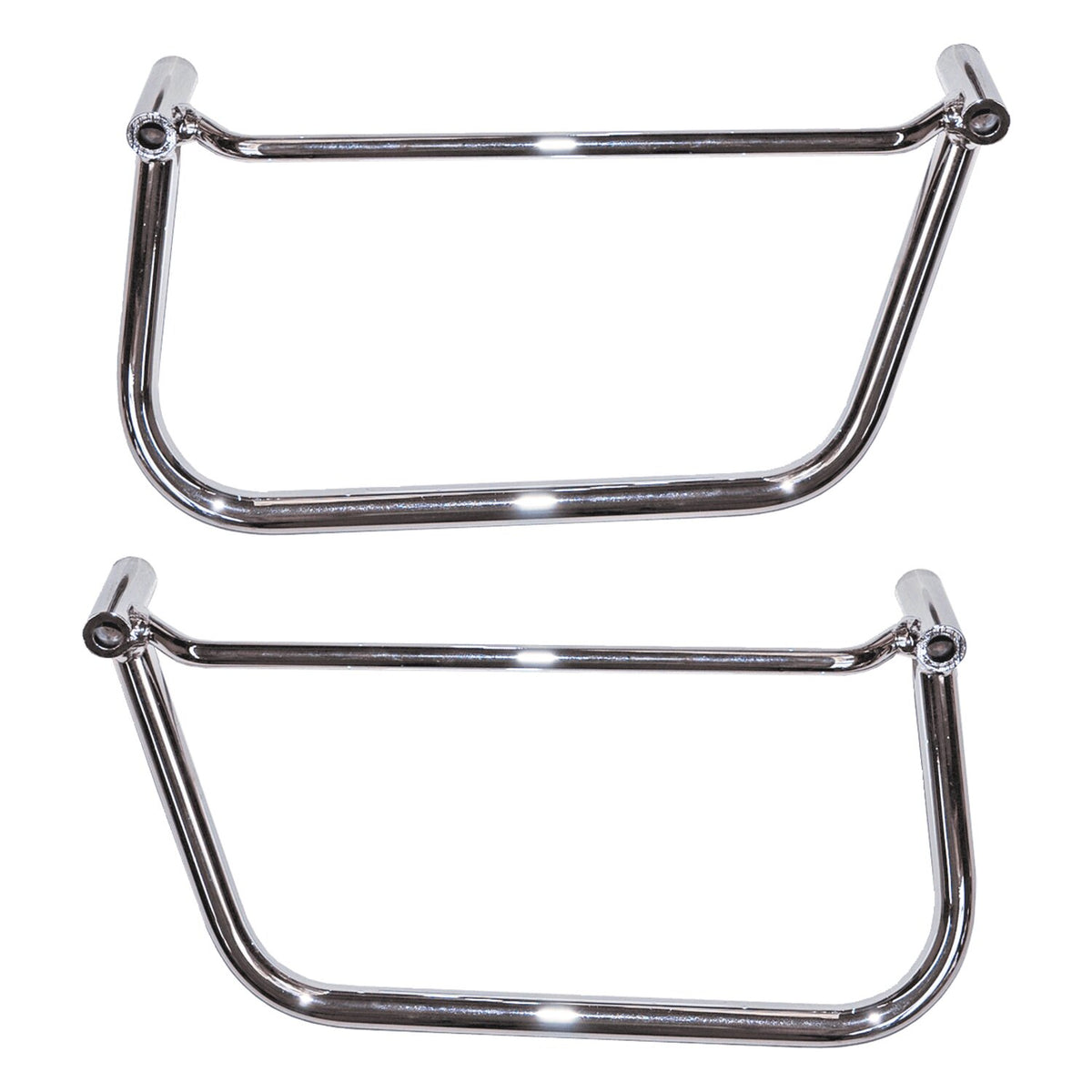 Longride saddlebag holder chrome
