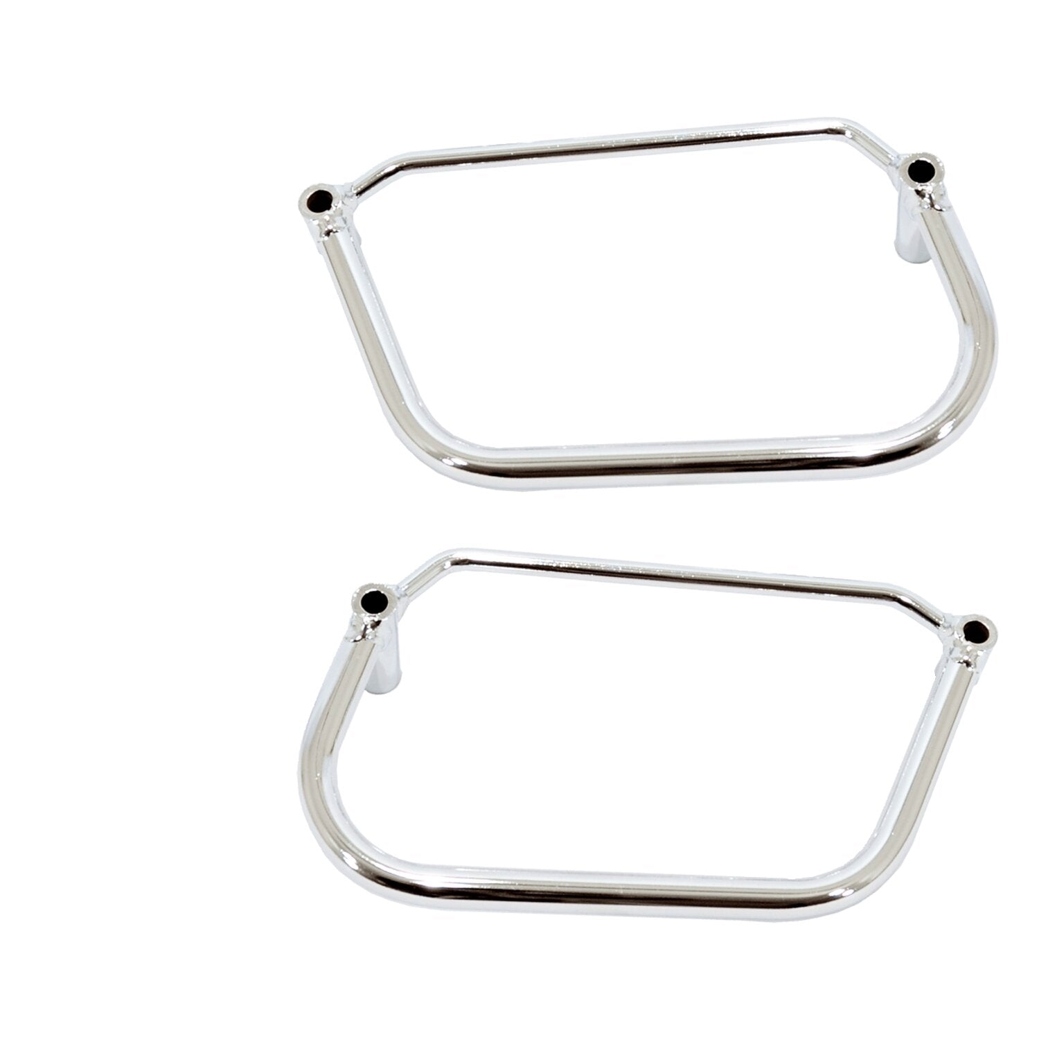 Longride saddlebag holder chrome