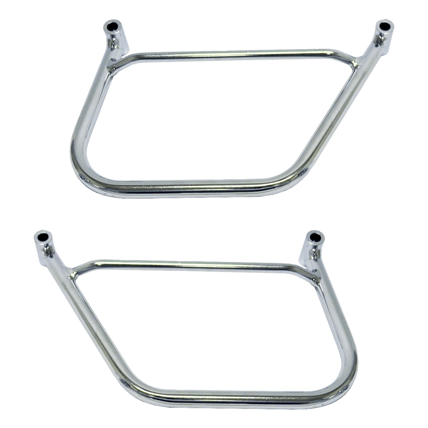 Longride saddlebag holder chrome