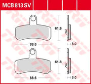 Trw Sv Series Sintered Brake Pads - Front