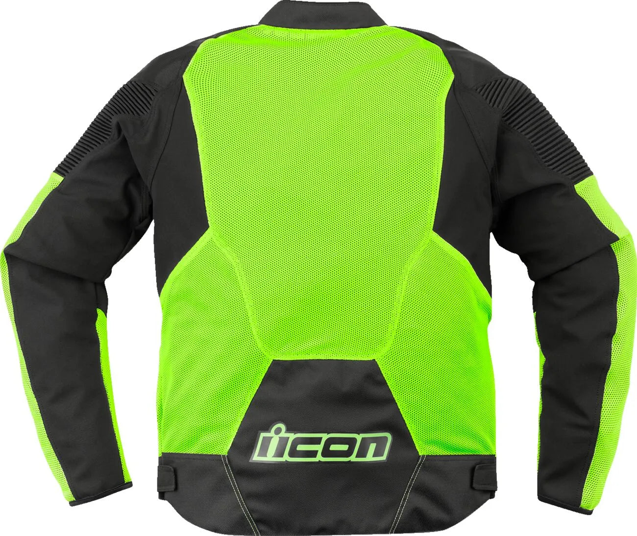 Icon Overlord3 Mesh™ Jacket For Men - Black/Hi-Vis Yellow