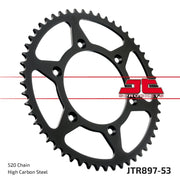 Jt Sprockets Steel Rear Sprocket 520-53t