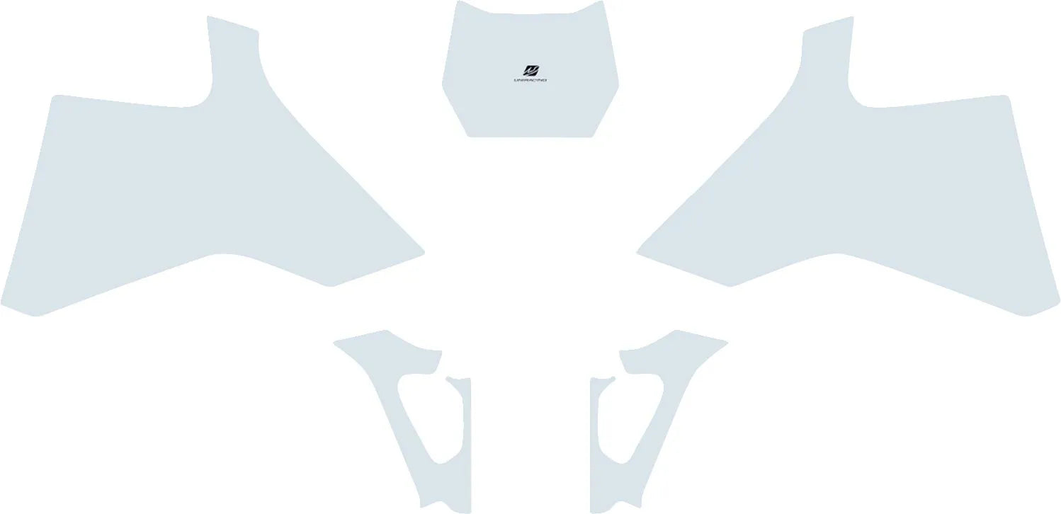 Uniracing Scratch Saver For Honda - Clear Vinyl Tank Protector