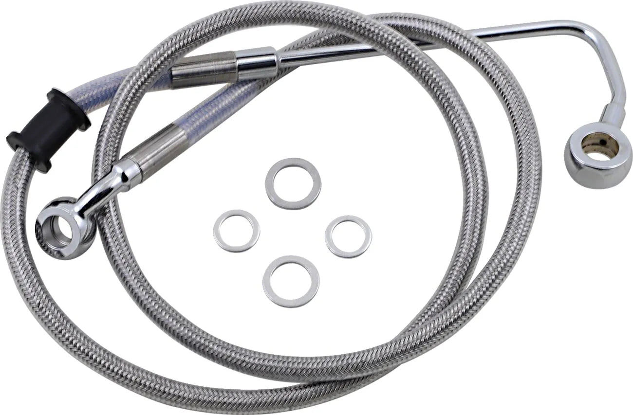 Drag Specialties Förlängd bromsledning för ABS - 36.75"