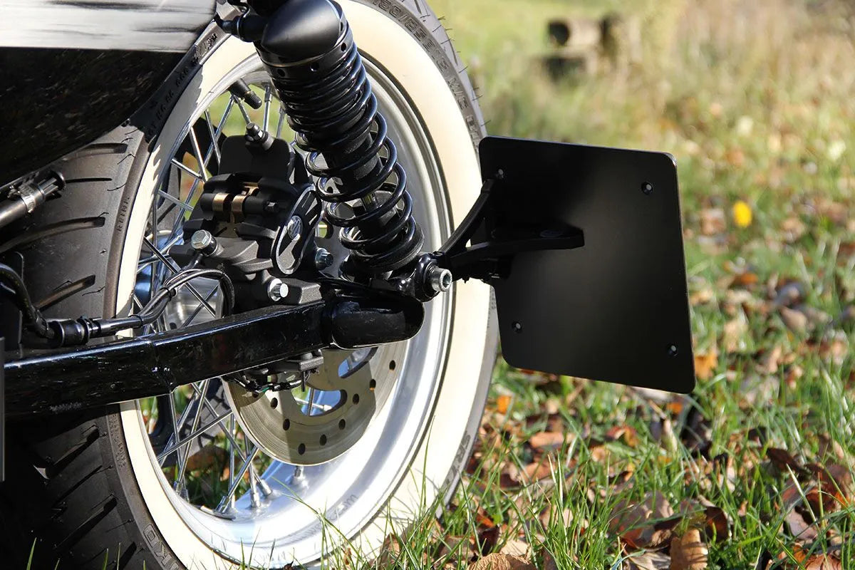 Cult Werk License Plate Holder With Led Light