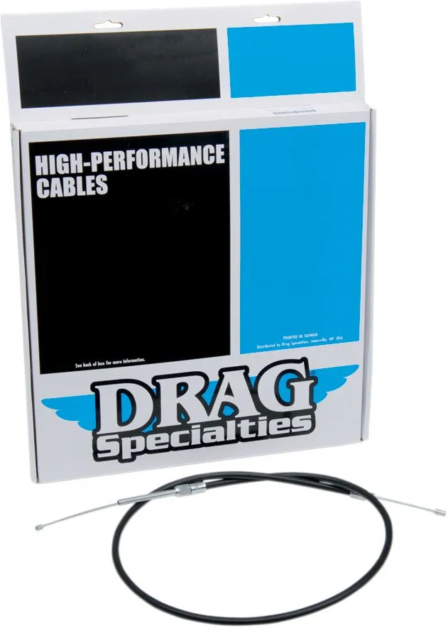 Drag Specialties Högeffektiv Svart Vinyl Kopplingskabel