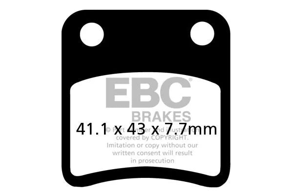 Ebc Sfac Carbon Series Scooter Brake Pads