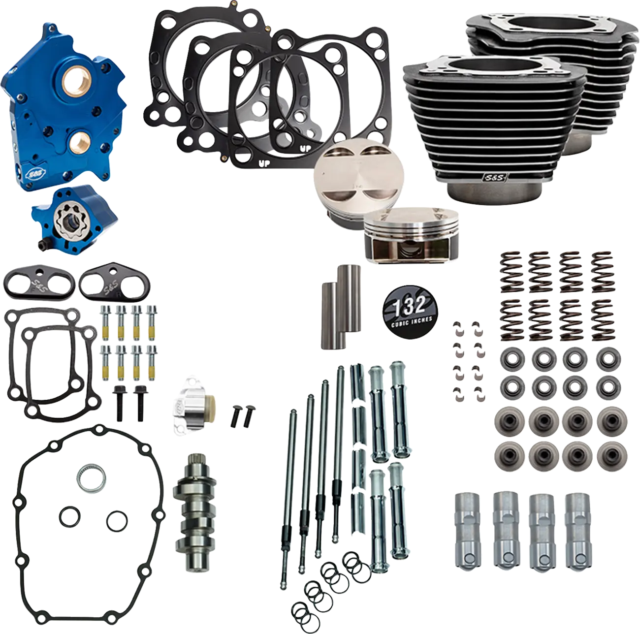 S&S Cycle 132" Power Package for M8 Engines