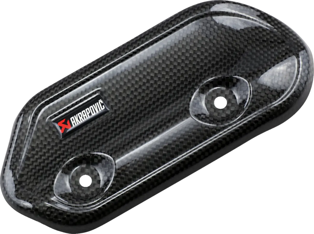 Akrapovic Värmesköld För Ljuddämpare - Kolfiber Svart