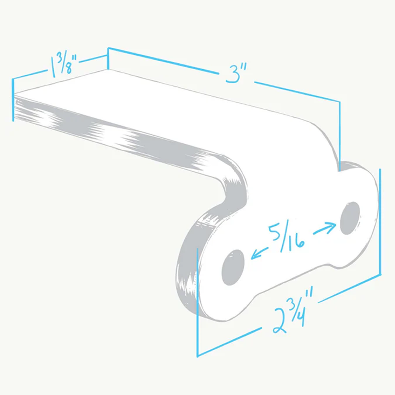 Lowbrow Weld on Fender Mounting Tabs – Fender & Struts