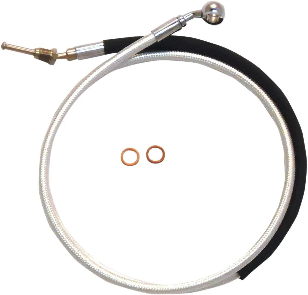 Magnum Shielding Hydraulic Clutch Line 80" Chrome