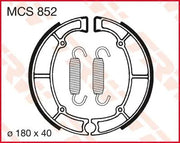 Trw Bromsskor - Organisk Bas - 180 Mm Diameter - Bak