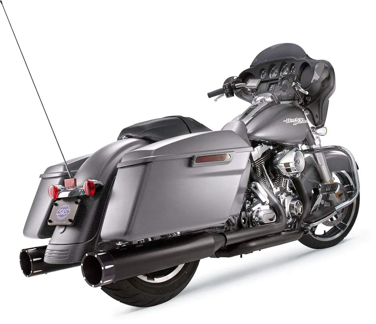 S&S Cycle Mk45 Performance Avgassystem för Touring Modeller